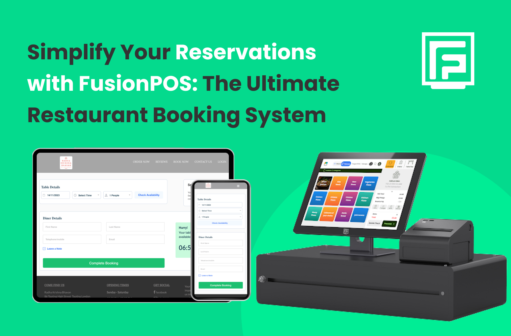 Simplify Your Reservations with FusionPOS